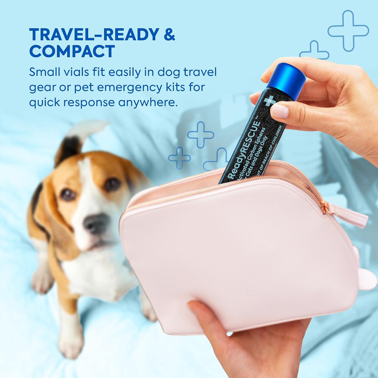 ReadyRESCUE Activated Charcoal microspheres for Dogs and Cats - Veterinary-Grade Pet First Aid Kit Essential - Fast Acting Emergency Poison Binder - Safe and Travel Ready - 30 g Pack of ​3 - Image 9