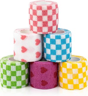 Vet Wrap Cohesive Bandages, Self-Ad...