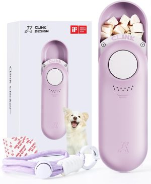 Clink Design Dog Training Clicker a...