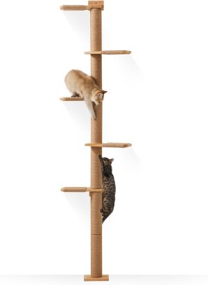 FUKUMARU Wall-Mounted Cat Tree for ...