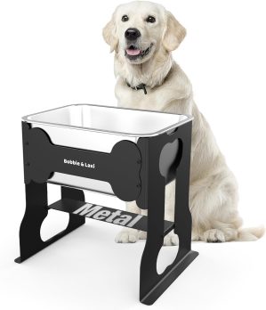 2.4 Gallon Elevated Large Dog Water...