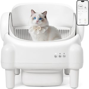 Self Cleaning Litter Box,Open Top A...