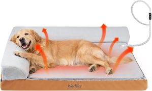 Heated Dog Bed Large Sized Dog, Hea...
