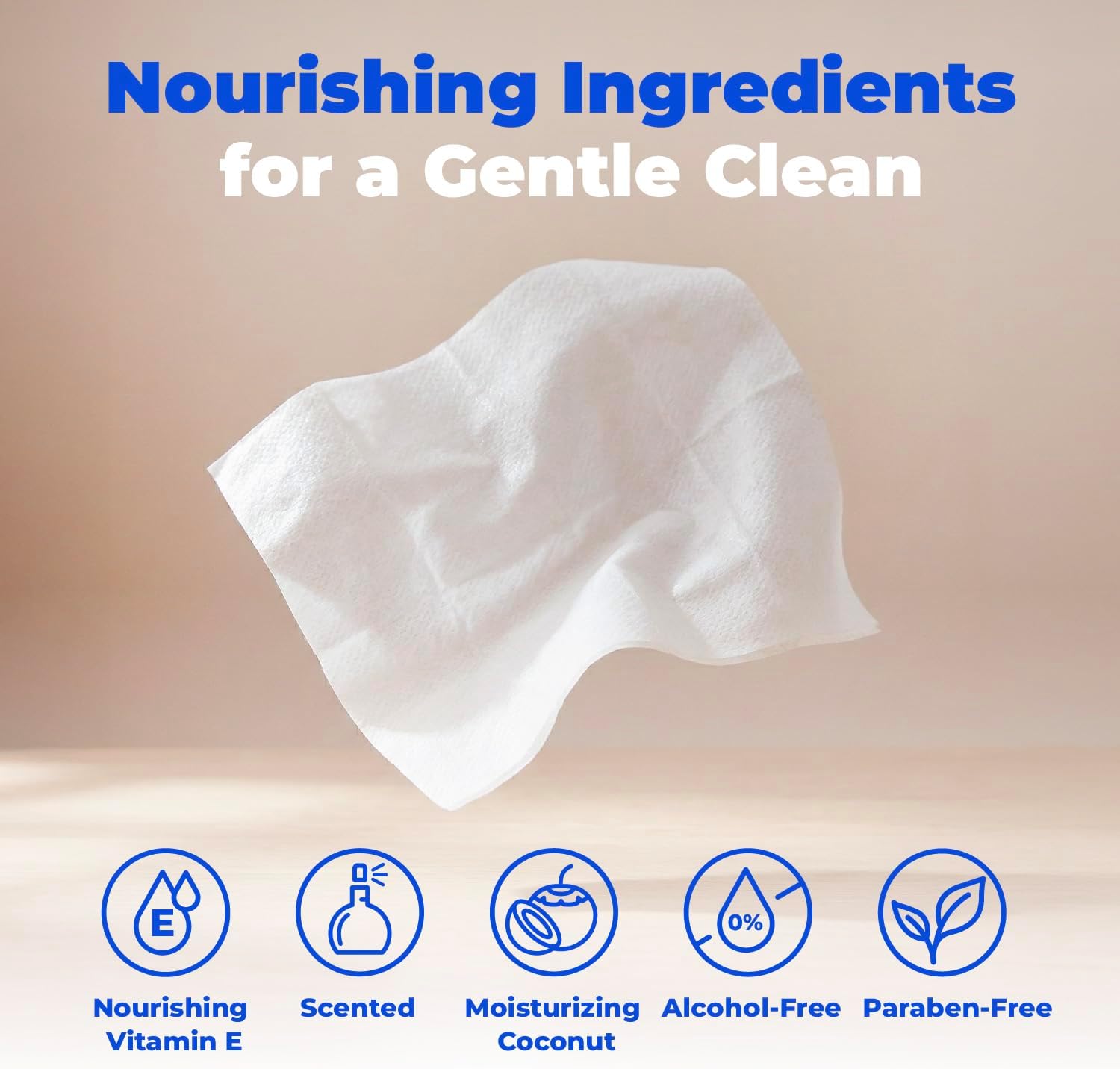 Best Pet Supplies 8" x 9" Large Dog Wipes - Cleaning and Deodorizing for Paws and Coat - Gentle Formula with Coconut Vitamin E for Puppies and Cats - 400 Count - Image 5