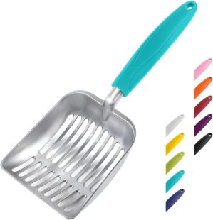 WePet Cat Litter Scoop, Aluminum Al...