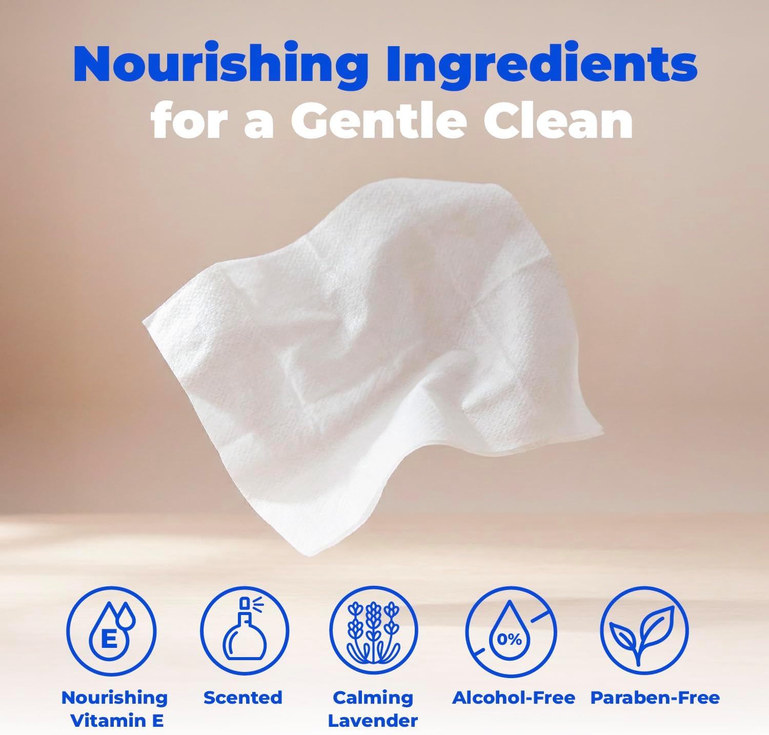 Best Pet Supplies 8" x 9" Large Dog Wipes - Cleaning and Deodorizing for Paws and Coat - Gentle Formula with Lavender Vitamin E for Puppies and Cats - 100 Count - Image 4