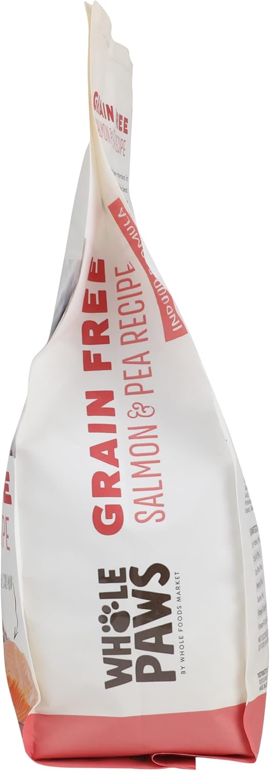 Whole Paws, Grain-Free Dry Cat Food, Salmon & Pea Recipe, Enhanced with Fiber & Prebiotics, Indoor Formula, 3.5 lb - Image 4