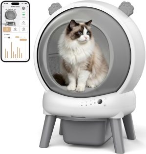 Self Cleaning Litter Box for Multip...