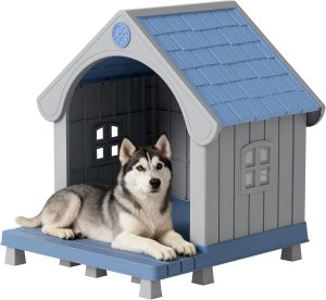Bifanuo Dog House Outdoor Weatherpr...