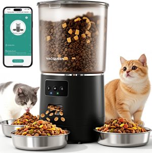 Automatic Cat Feeder for 3 Cats, 6L...