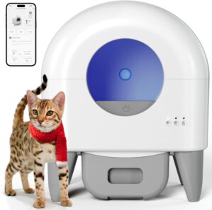 Fumoi Automatic Cat Litter Box Self...