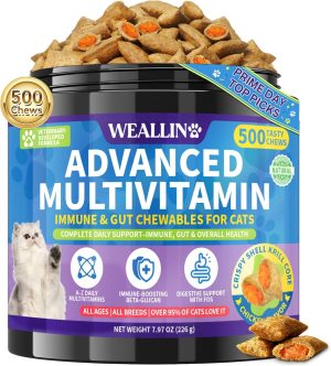 Taurine for Cats Vitamins Treats, 1...