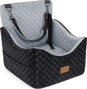 JOEJOY Elevated Dog Car Seat for Sm...