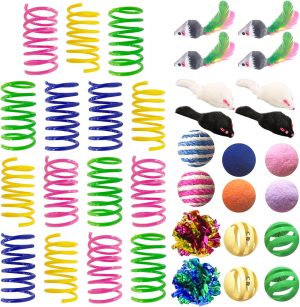 Cat Toys for Indoor Cats, 35 Packs ...