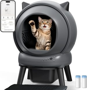 Self Cleaning Litter Box for Multip...