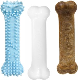 Nylabone New Puppy Starter Kit, Che...