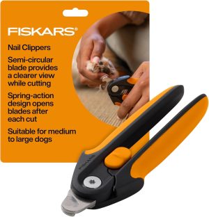 Fiskars Pet Large Nail Clippers, Ca...