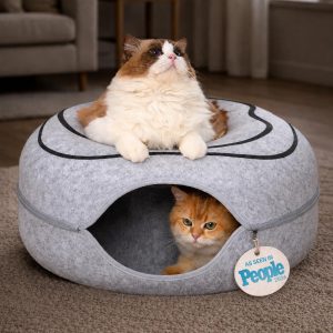 Peekaboo Cat Cave Donut – Cat...