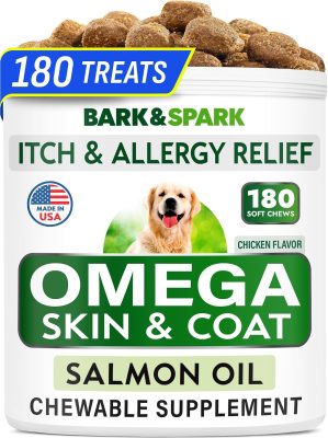 BARK&SPARK Omega 3 for Dogs &#...