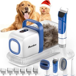 buenkee Dog Grooming Kit with Vacuu...