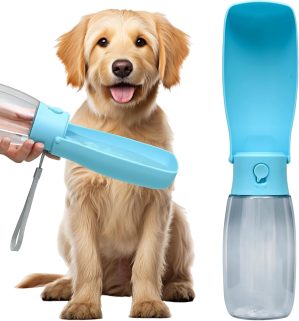 Dog Water Bottle, Leak Proof Portab...