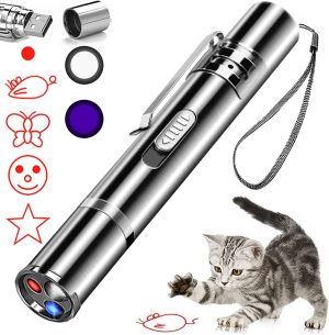 IVVTRYI Rechargeable Laser Cat Toy,...