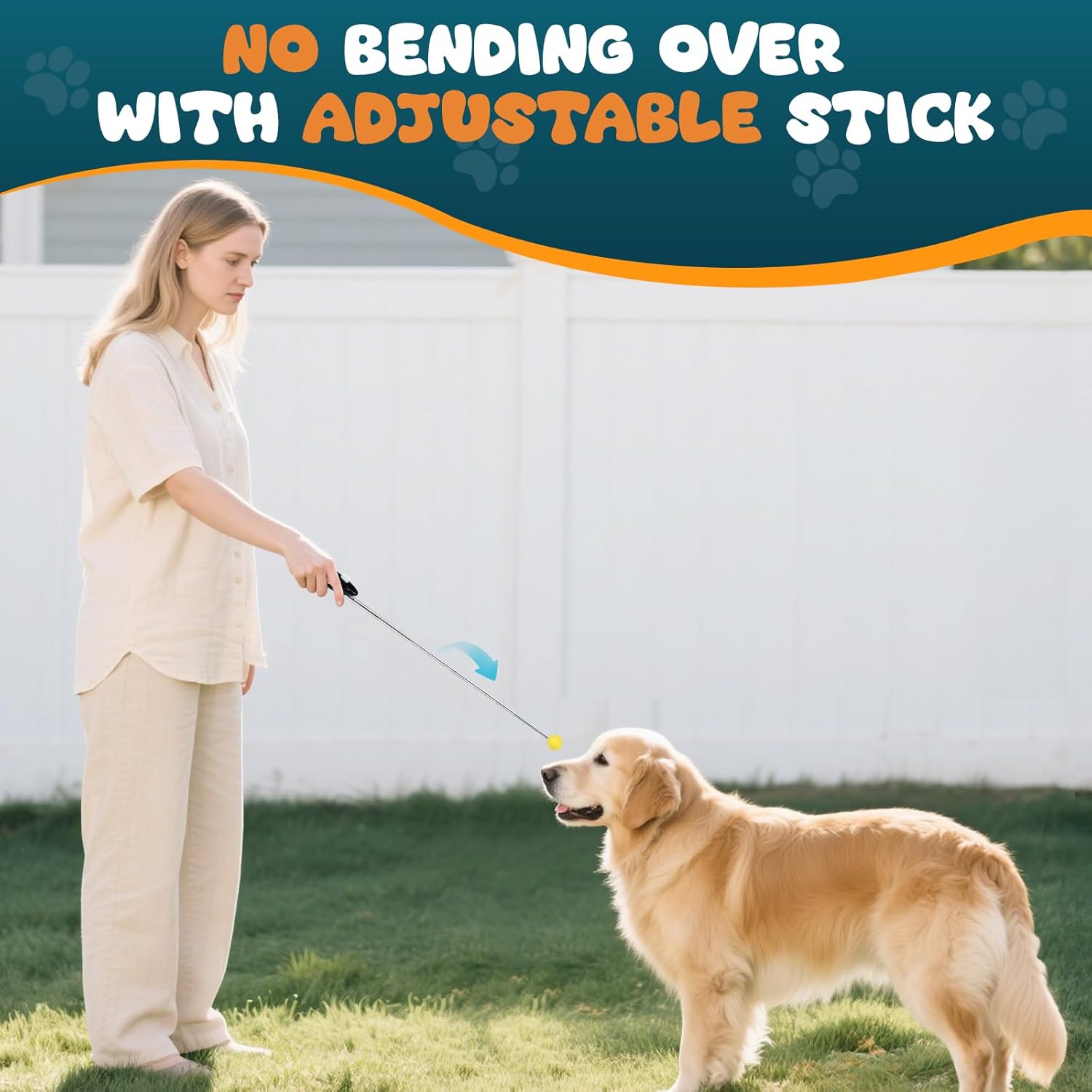 Dog Training Clicker with Target Stick – Portable & Retractable Trainer with Comfortable Handle and Bright Target Ball – Dog Agility Training Aids, Essential Tools & Equipment for Puppies, Cats & Pets - Image 6