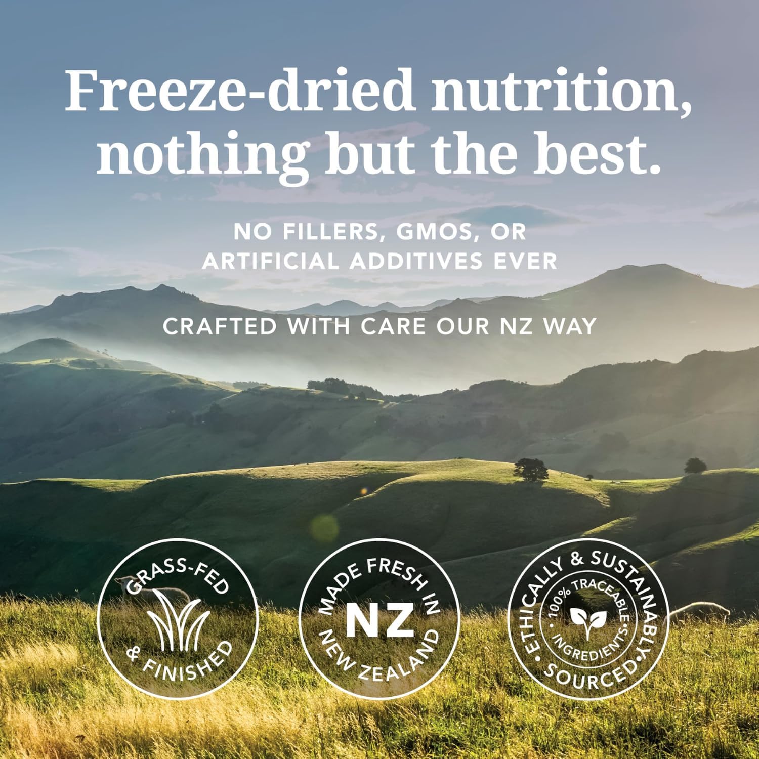 K9 Natural Beef Freeze Dried Dog Food, High-Meat Natural Complete Meal or Meal Toppers for Dogs, Grass-Fed Beef from New Zealand, Grain-Free, GMO-Free, Complete & Balanced Nutrition, 17.6oz - Image 3