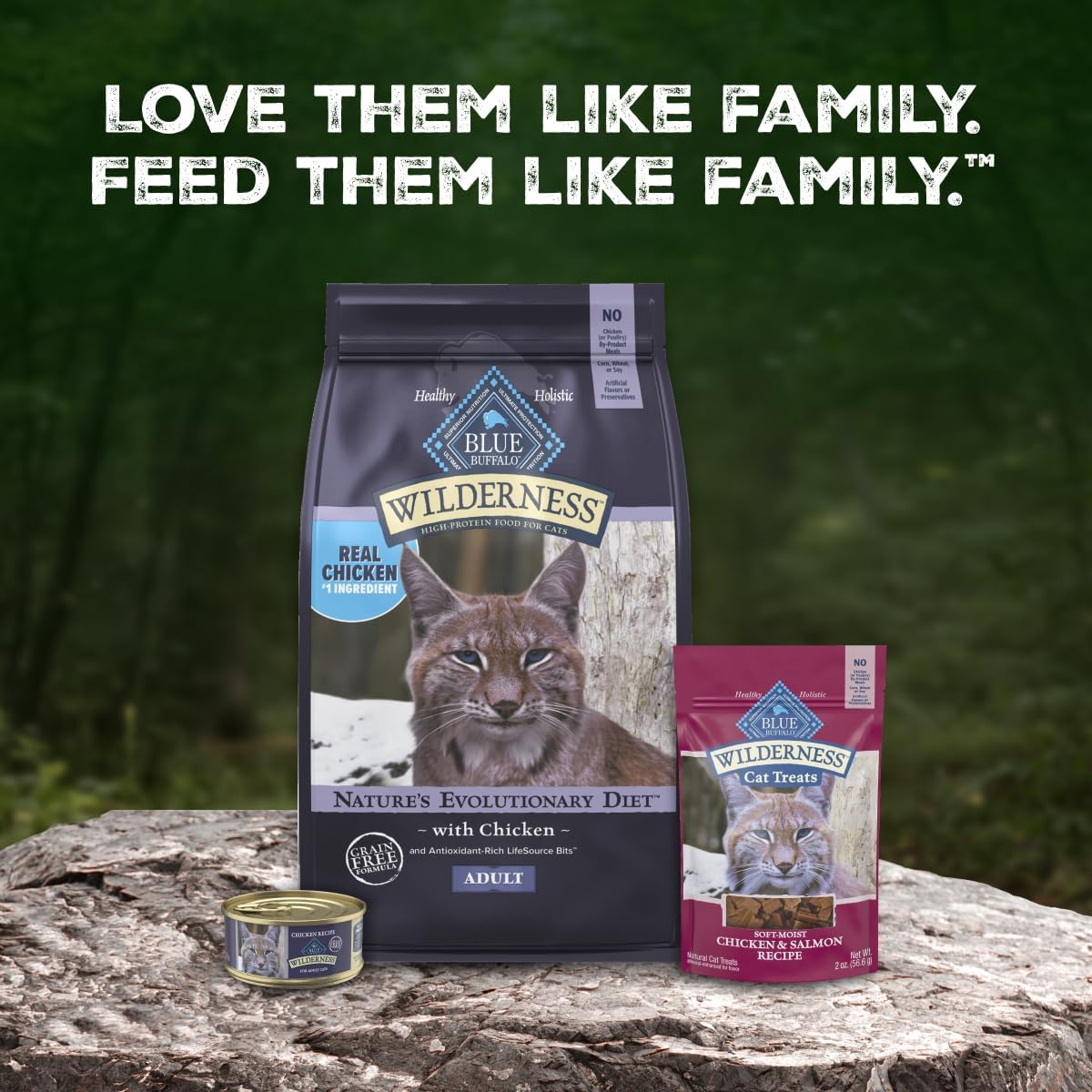 Blue Buffalo Wilderness with Chicken Natural High-Protein Grain-Free Dry Food for Adult Cats, Real Chicken First, Antioxidant-Rich LifeSource Bits Support Immunity, Promotes Strong Muscles, 6 lbs. - Image 10