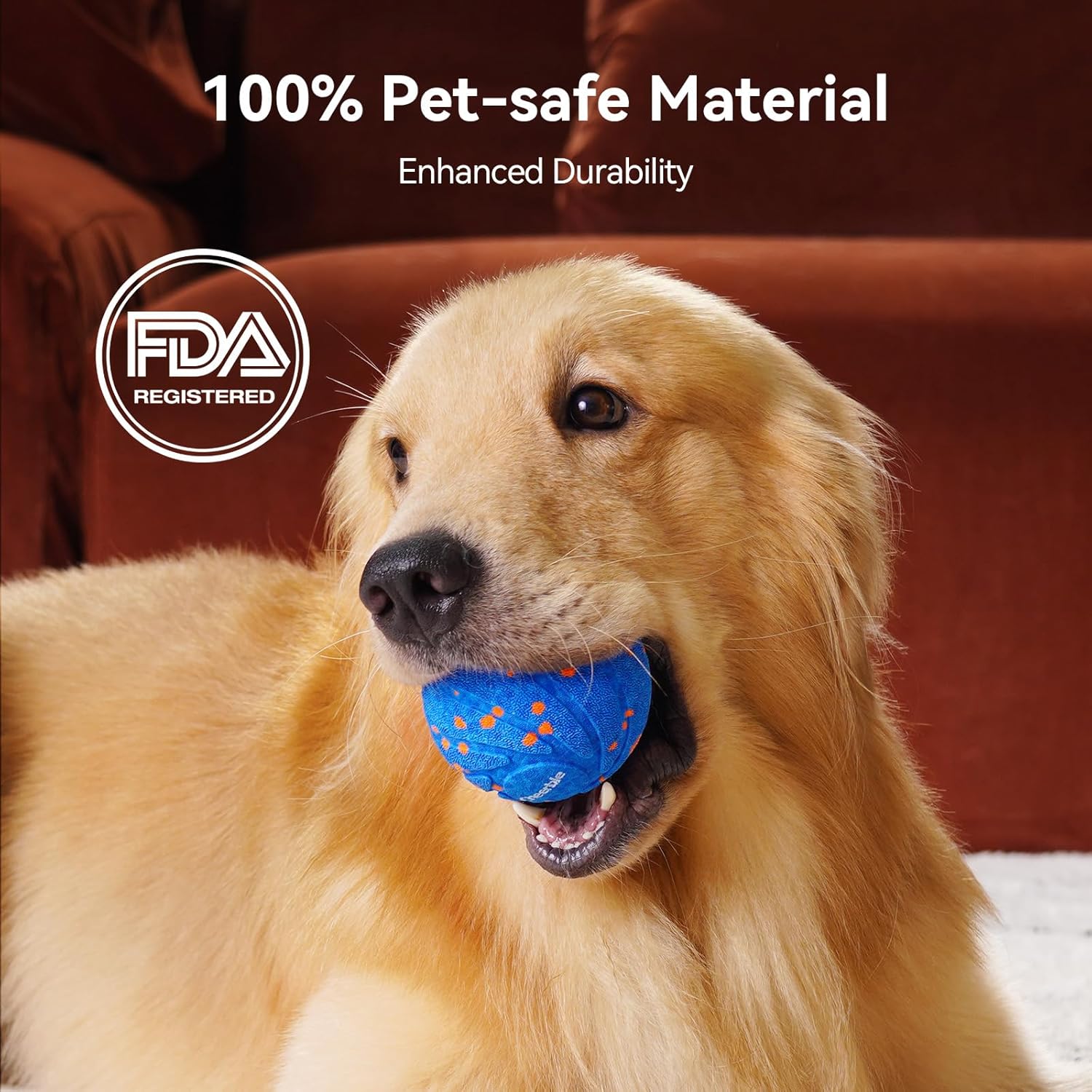 Cheerble Smart Interactive Dog Toy, Wicked Ball AIR, Automatic Moving, Bouncing, and Rotating, E-TPU Material, IPX7 Waterproof Rating, Active Rolling Ball for Puppy, Medium and Large Dogs - Image 6