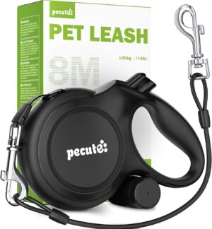 26ft Dog Leash Retractable with Che...