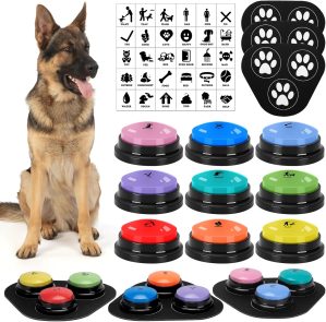 Dog Buttons for Communication, 9 Pc...