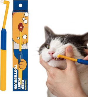 PETHROOM] Pet Toothbrush for Cats a...