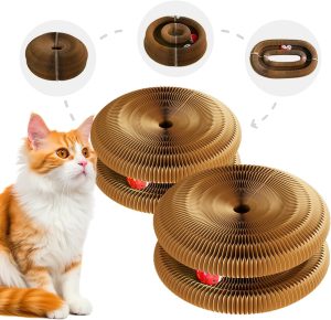 2 Pack Kitty Cat Toy, Cat Scratcher...