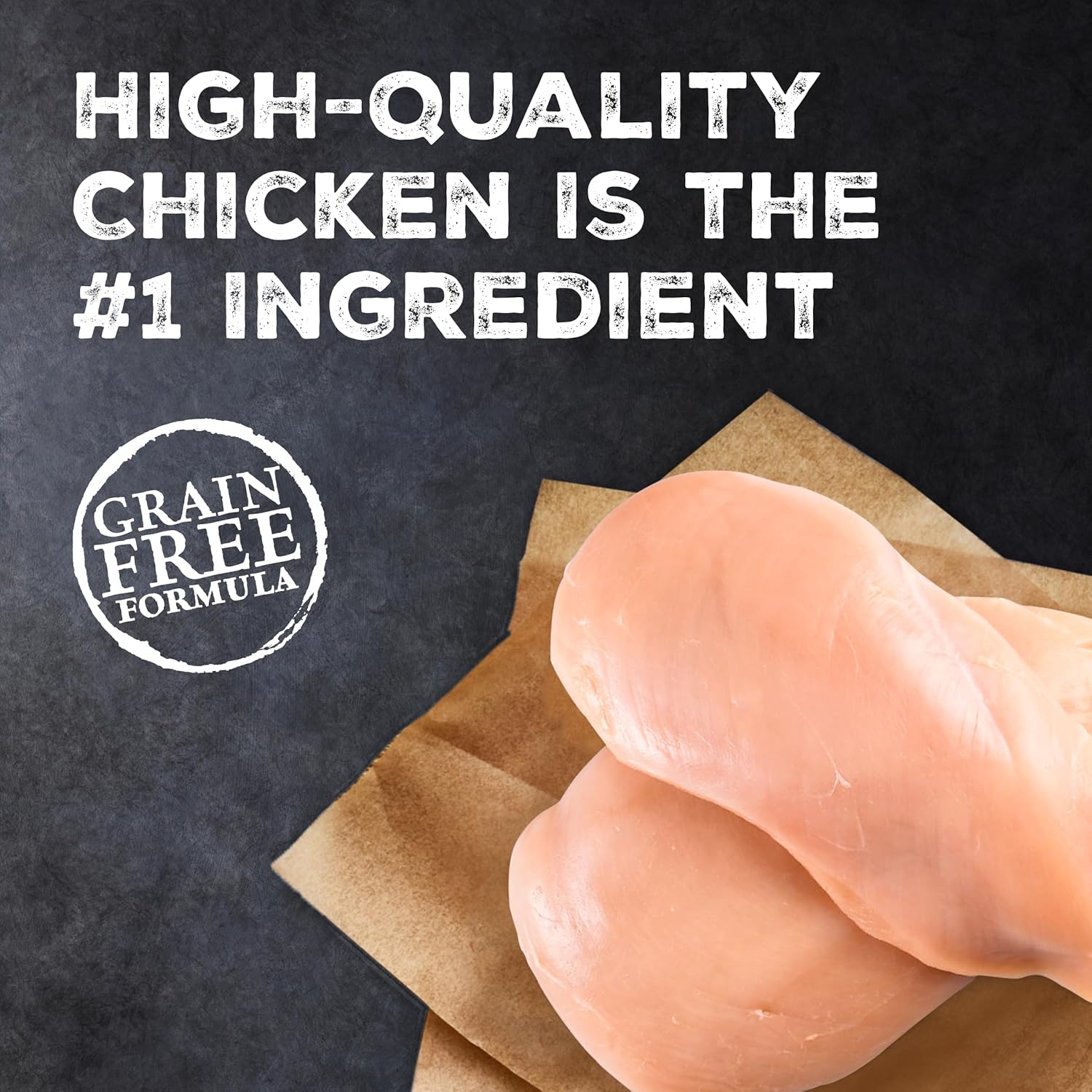 Blue Buffalo Wilderness with Chicken Natural High-Protein Grain-Free Dry Food for Adult Cats, Real Chicken First, Antioxidant-Rich LifeSource Bits Support Immunity, Promotes Strong Muscles, 6 lbs. - Image 2