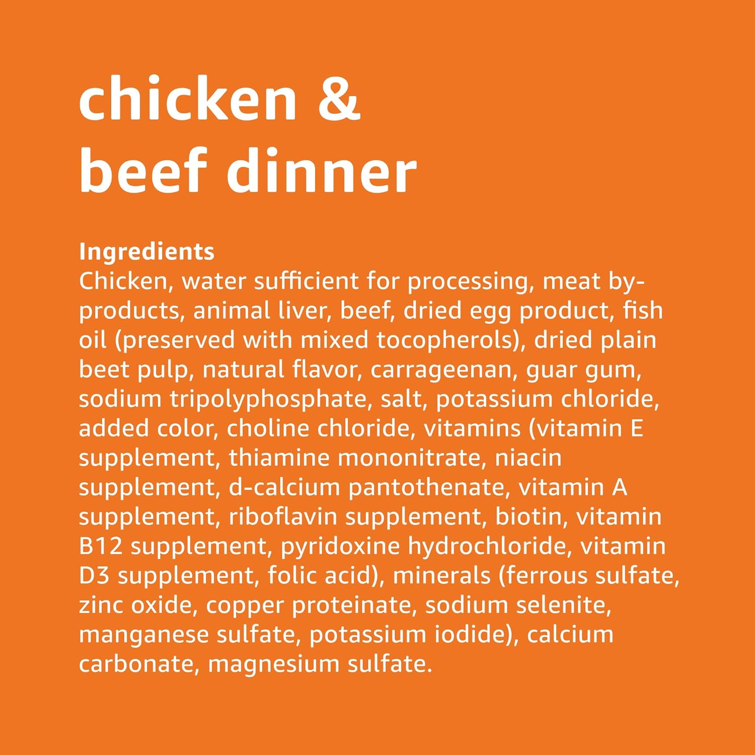 Amazon Basics Puppy Chopped Ground Dinner Canned Dog Food, with Chicken & Beef, 13.2oz (Pack of 12) - Image 4