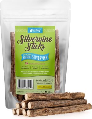 Raw Paws Silvervine Sticks for Cats...