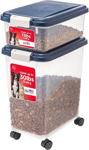 IRIS USA Dog Food Storage Container...
