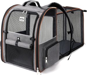 Cat Carrier Backpack, Expandable Pe...