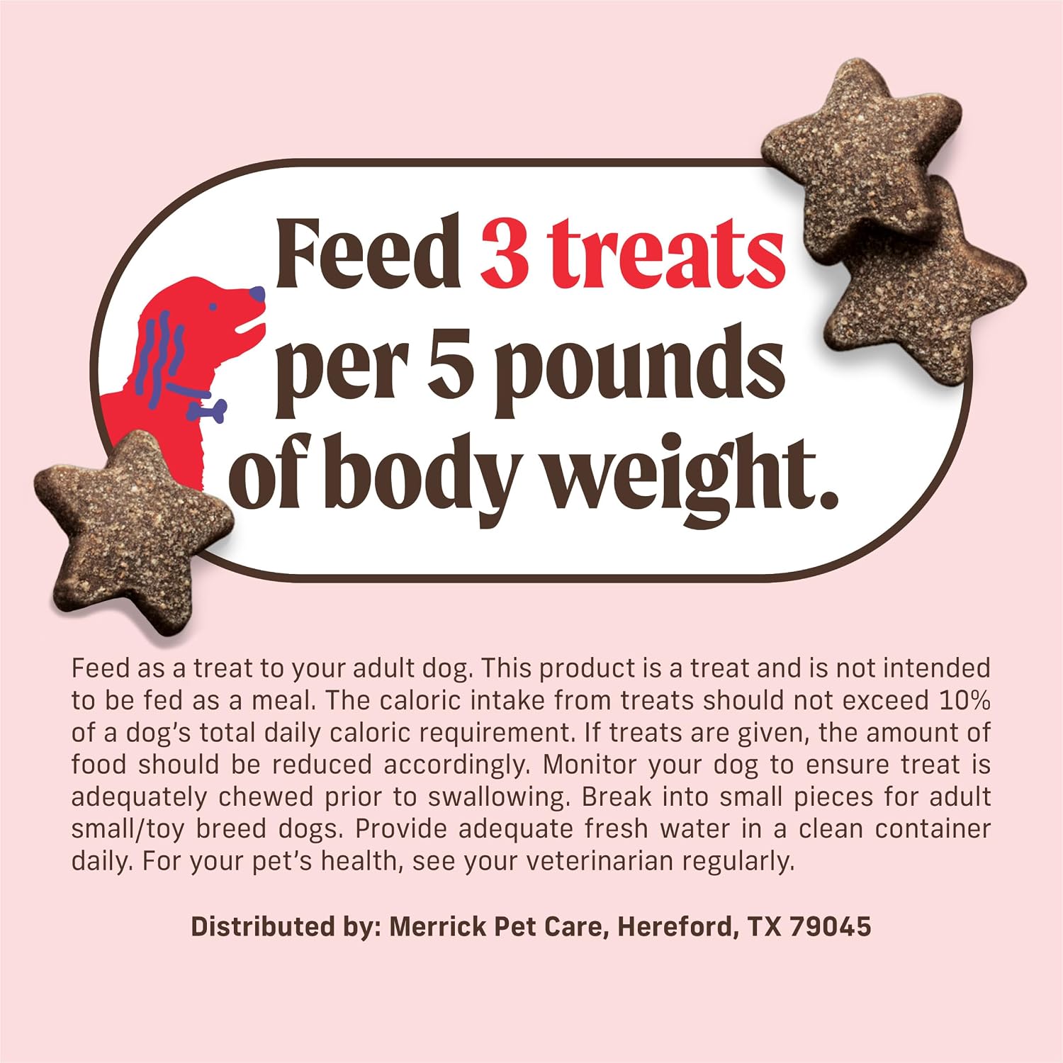 Merrick Power Bites Natural Soft And Chewy Real Meat Dog Treats, Grain Free Snack With Real Beef Recipe - 6 oz. Bag - Image 6