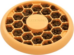 Catstages Cat Slow Feeder Bowl for ...