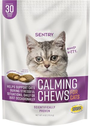 Sentry Calming Chews for Cats, Calm...