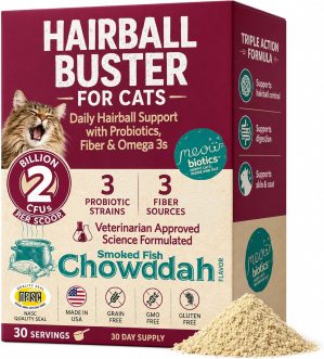 Hairball Buster Powder for Cats, Ca...