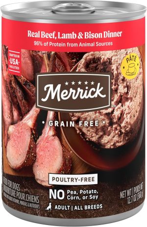 Merrick Grain Free Premium And Natu...