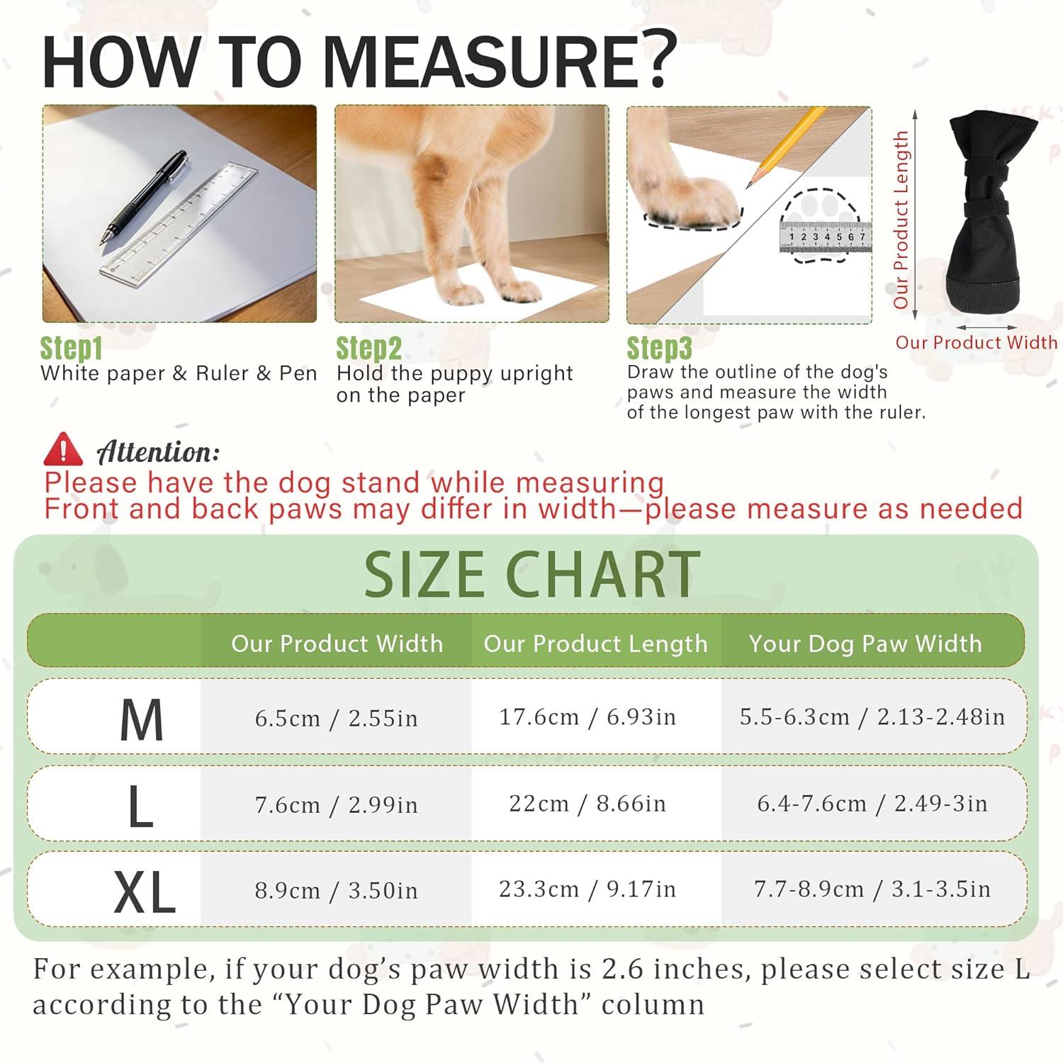 Dog Paw Wound Recovery Boot, Lick-Proof Protection, Non-Slip Pet Shoe with Self-Adhesive Strap, Soft Protector for Medium to Large Dogs (L) - Image 5