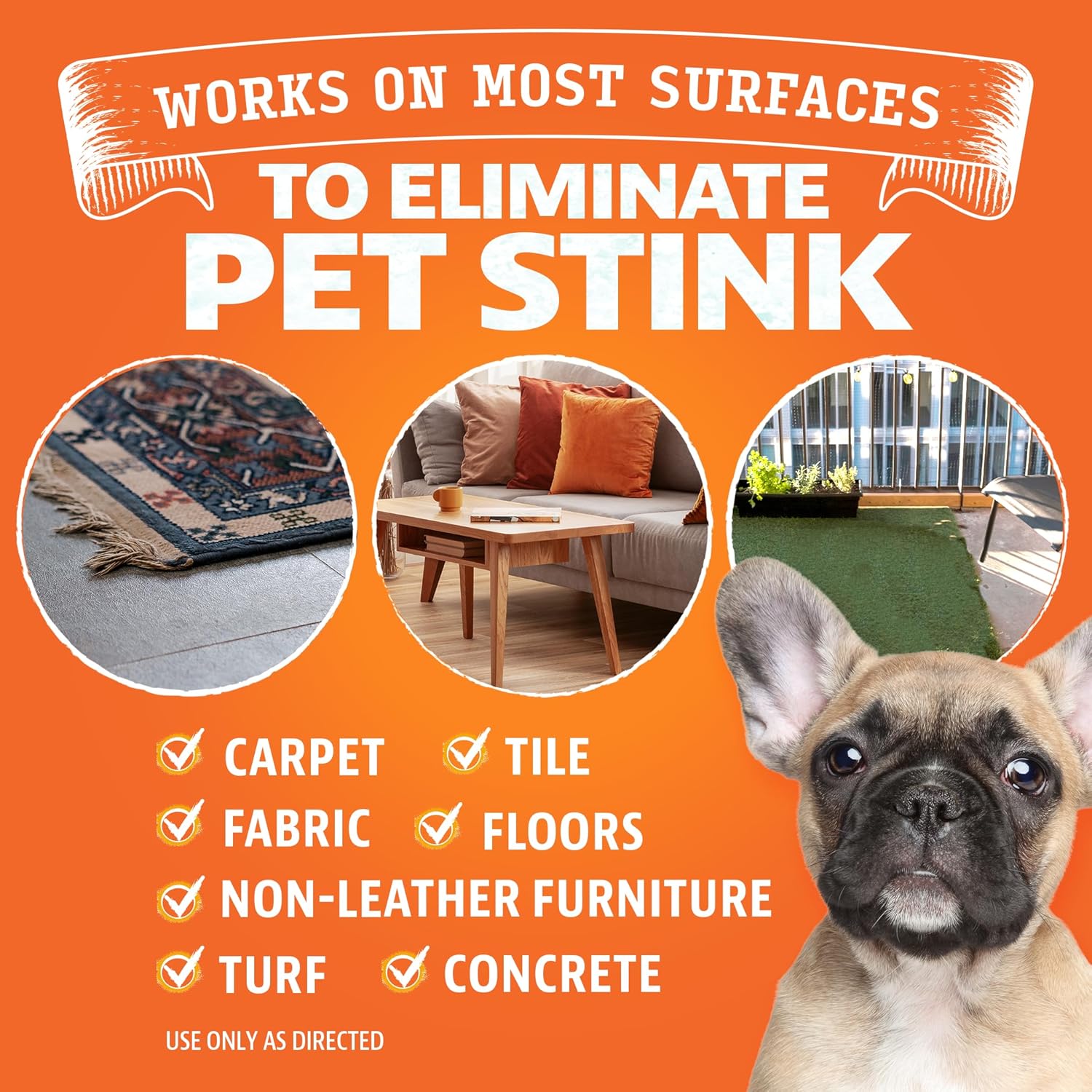 Angry Orange Pet Odor Eliminator for Dog and Cat Urine, Carpet Stains, and Strong Smells – Orange Rush Scent Cleaner – 1 Gallon - Image 3