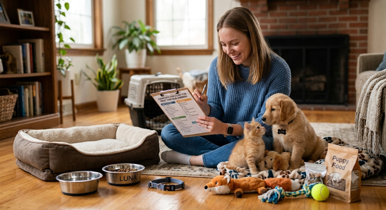 Complete checklist for first-time dog owners,