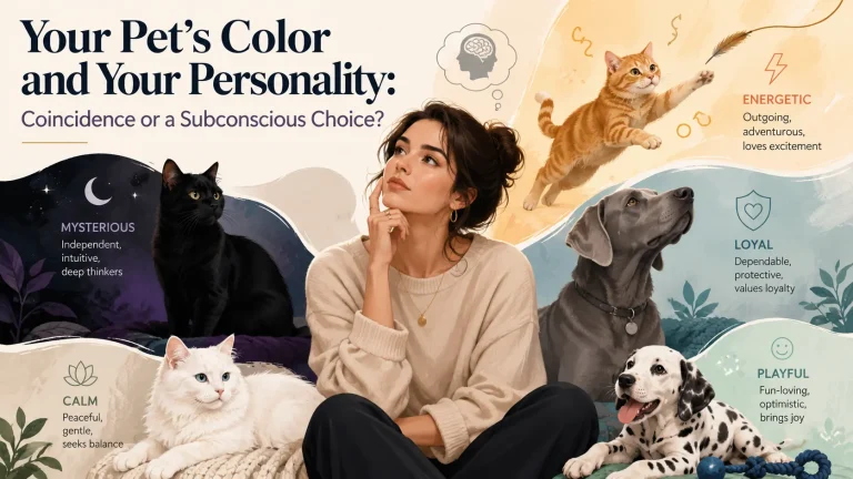 Your Pet’s Color and Your Personality: Coincidence or a Subconscious Choice?