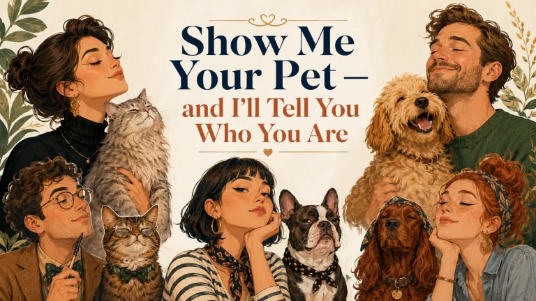 Show Me Your Pet — and I’ll Tell You Who You Are