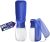 WePet Foldable Portable Dog Water Bottle Puppy Water Dispenser with Drinking Feeder, 12 OZ, High-Temperature Resistant Leak Proof for Pets Outdoor Walking, Hiking, Travel, Food Grade Plastic BPA Free